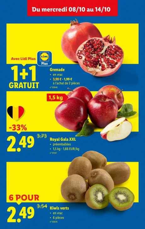 Lidl Dépliant 08.10.2025