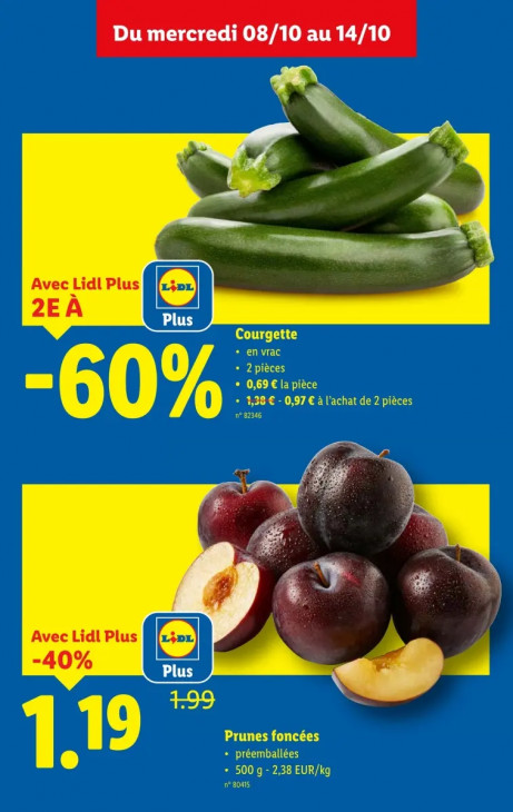 Lidl Dépliant 08.10.2025