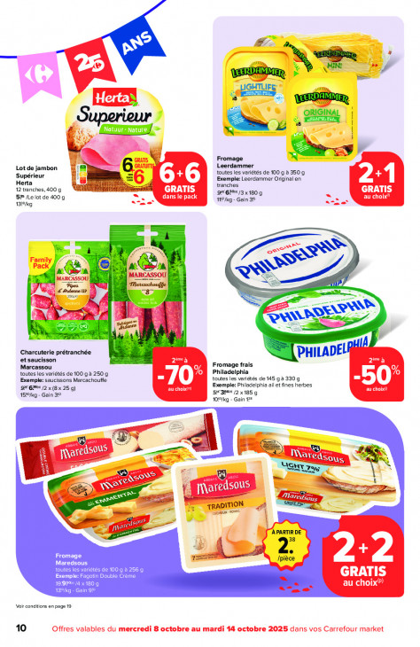 Carrefour Dépliant 08.10.2025