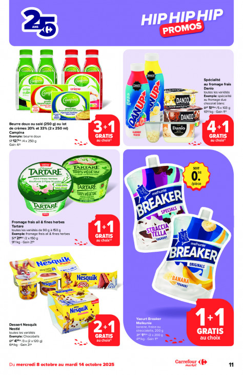 Carrefour Dépliant 08.10.2025