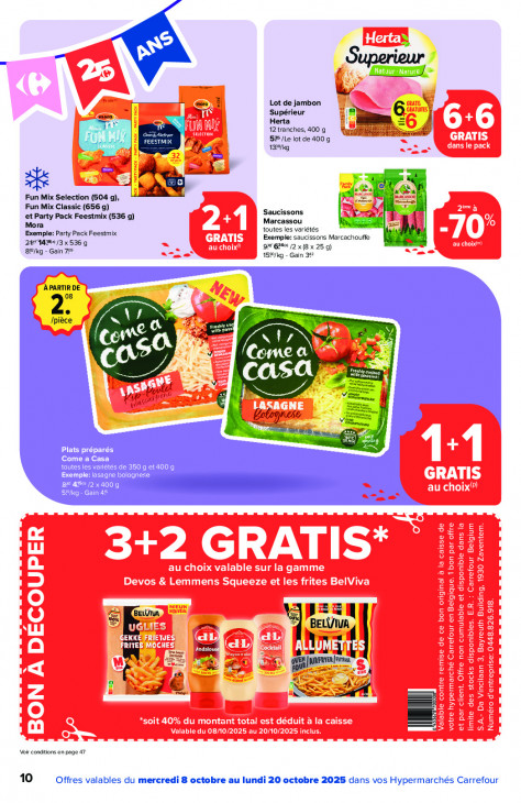 Carrefour Dépliant 08.10.2025