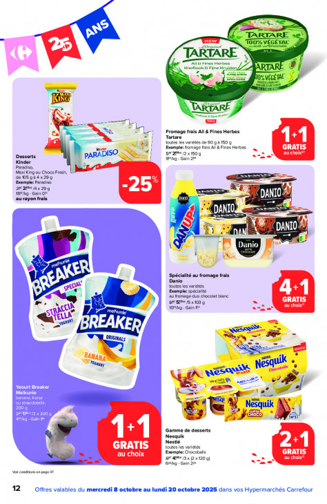 Carrefour Dépliant 08.10.2025
