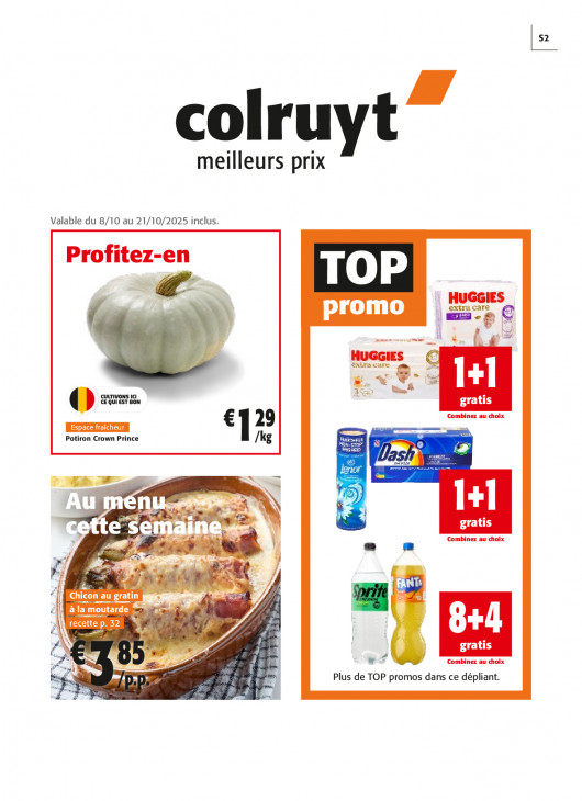 Colruyt Dépliant 08.10.2025