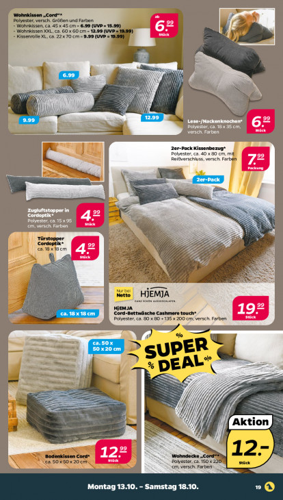 Netto Angebote ab 13.10.25 bis 18.10.25