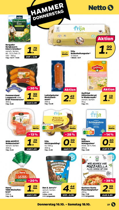 Netto Angebote ab 13.10.25 bis 18.10.25