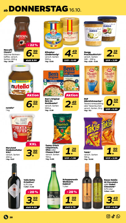 Netto Angebote ab 13.10.25 bis 18.10.25