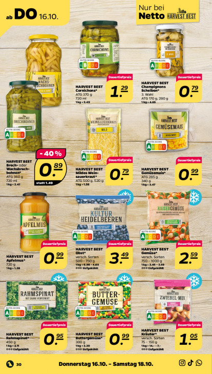 Netto Angebote ab 13.10.25 bis 18.10.25