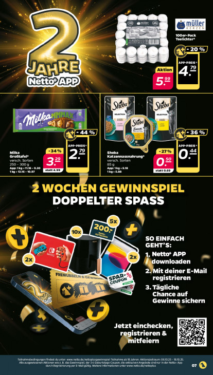 Netto Angebote ab 13.10.25 bis 18.10.25