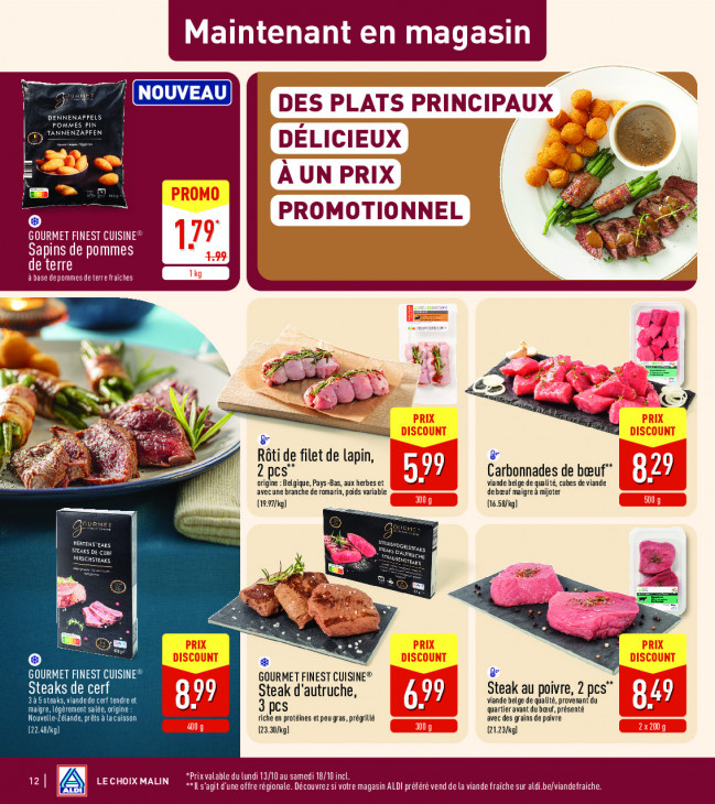 Aldi Dépliant 13.10.2025