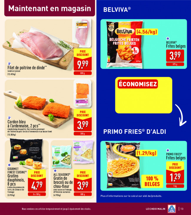 Aldi Dépliant 13.10.2025