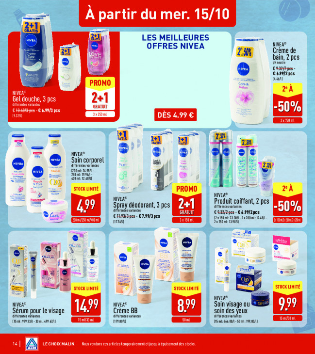 Aldi Dépliant 13.10.2025