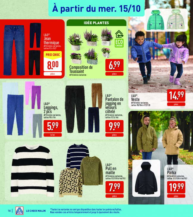Aldi Dépliant 13.10.2025