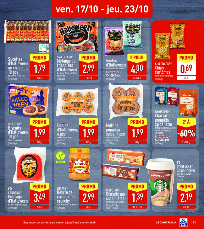 Aldi Dépliant 13.10.2025