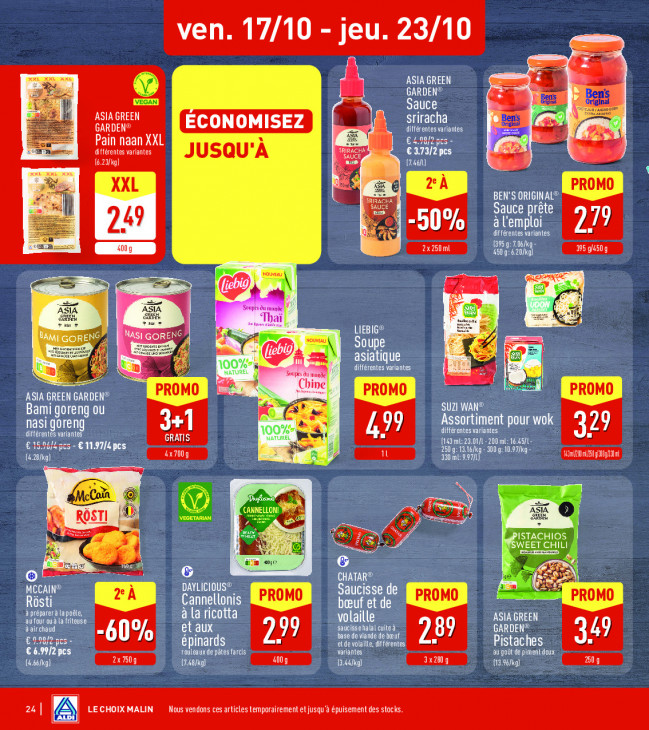 Aldi Dépliant 13.10.2025