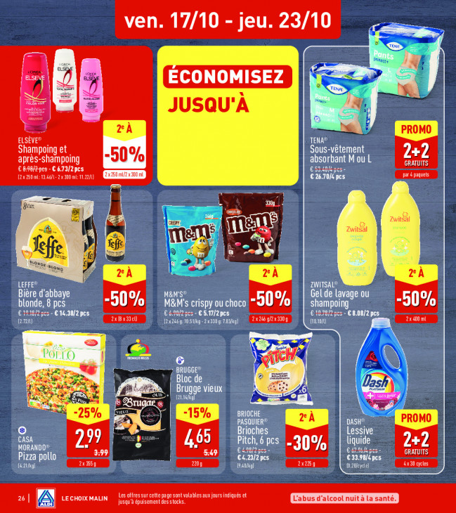 Aldi Dépliant 13.10.2025