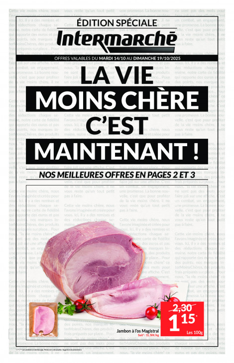 Intermarché Dépliant 14.10.2025