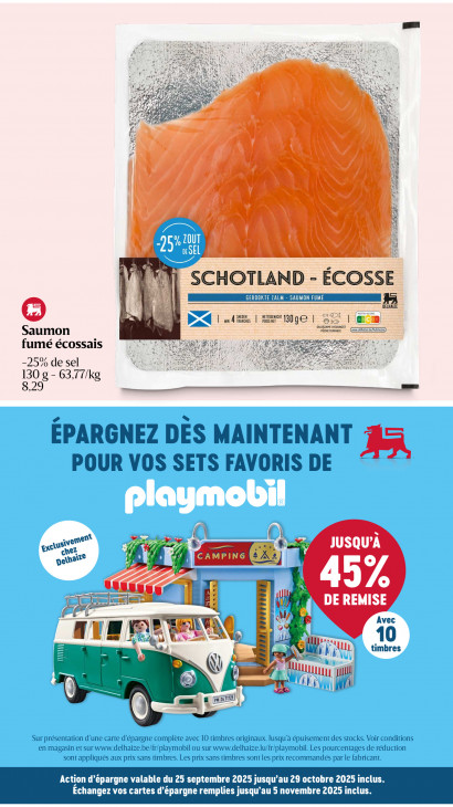 Delhaize Dépliant 09.10.2025