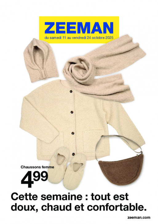 Zeeman Dépliant 11.10.2025