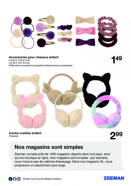 Zeeman Dépliant 11.10.2025