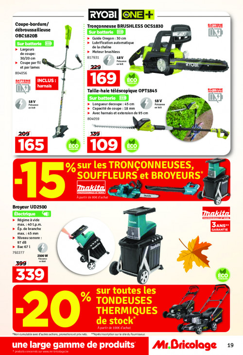 Mr. Bricolage Dépliant 07.10.2025