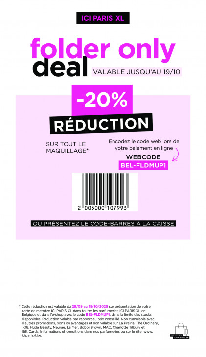 ICI Paris XL Dépliant 01.10.2025