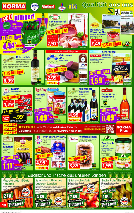 Norma Angebote ab 20.10.25 bis 25.10.25