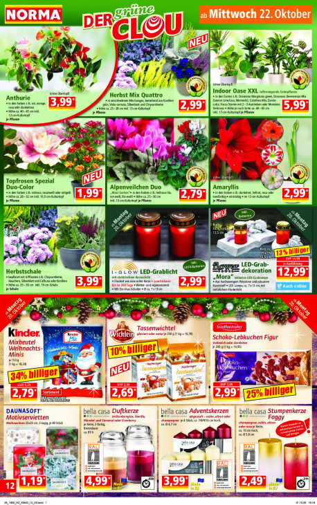Norma Angebote ab 20.10.25 bis 25.10.25