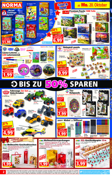 Norma Angebote ab 20.10.25 bis 25.10.25