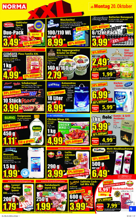 Norma Angebote ab 20.10.25 bis 25.10.25