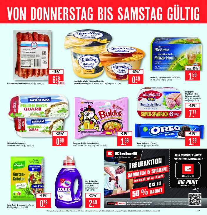 Marktkauf Angebote ab 13.10.25 bis 18.10.25