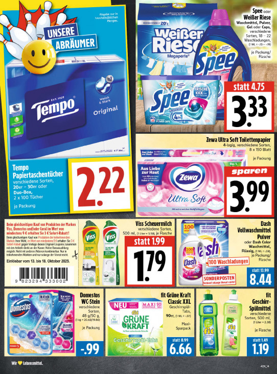 Edeka Angebote ab 13.10.25 bis 18.10.25