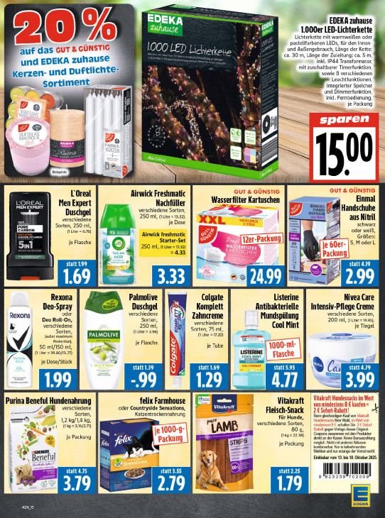 Edeka Angebote ab 13.10.25 bis 18.10.25