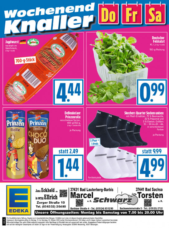 Edeka Angebote ab 13.10.25 bis 18.10.25