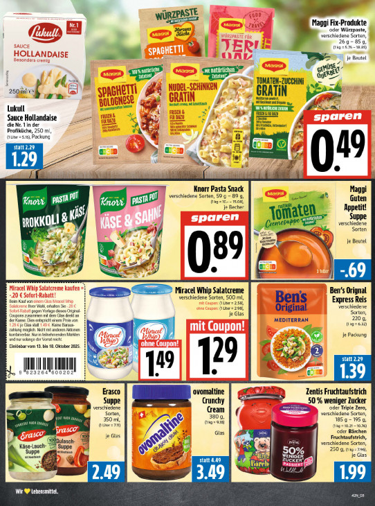 Edeka Angebote ab 13.10.25 bis 18.10.25