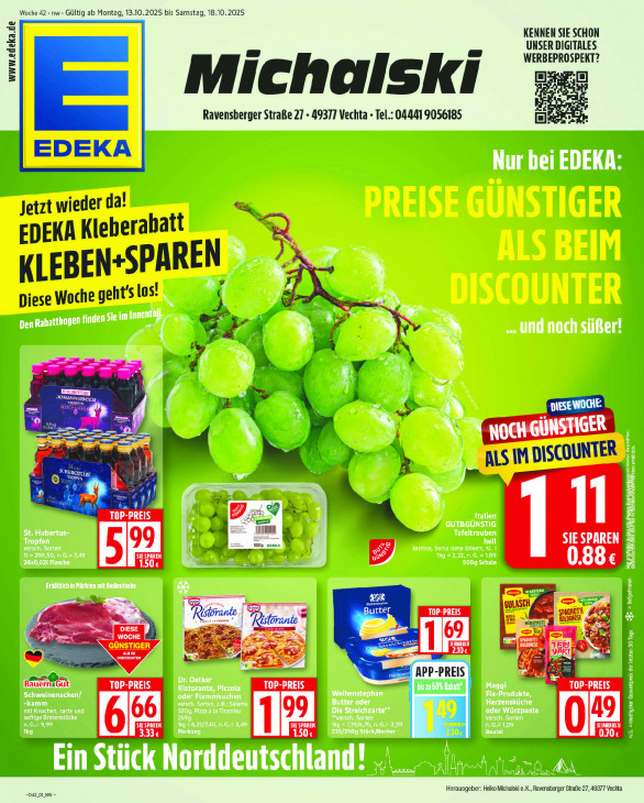 Edeka Angebote ab 13.10.25 bis 18.10.25