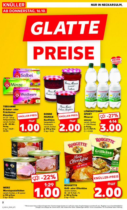 Kaufland Angebote ab 16.10.25 bis 22.10.25