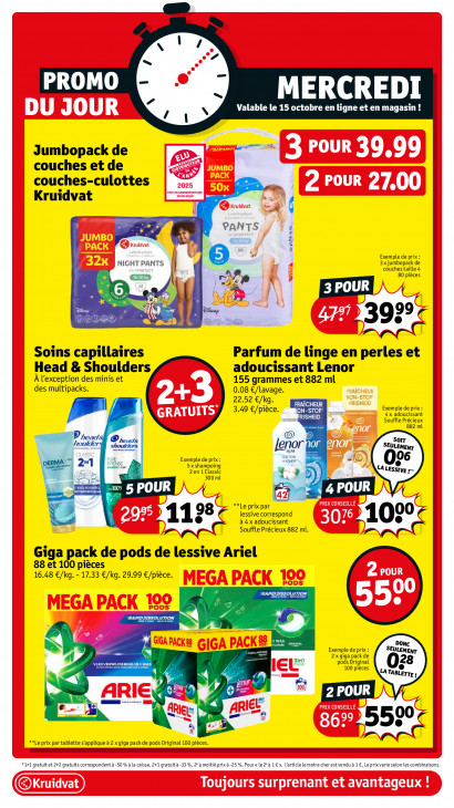 Kruidvat Dépliant 13.10.2025