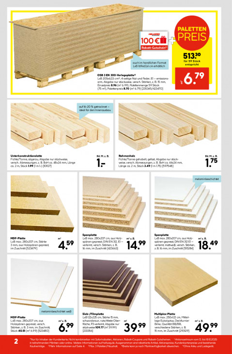 Hellweg Baumarkt Angebote ab 13.10.25 bis 18.10.25