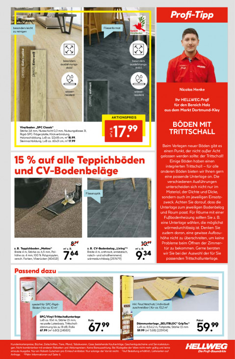 Hellweg Baumarkt Angebote ab 13.10.25 bis 18.10.25