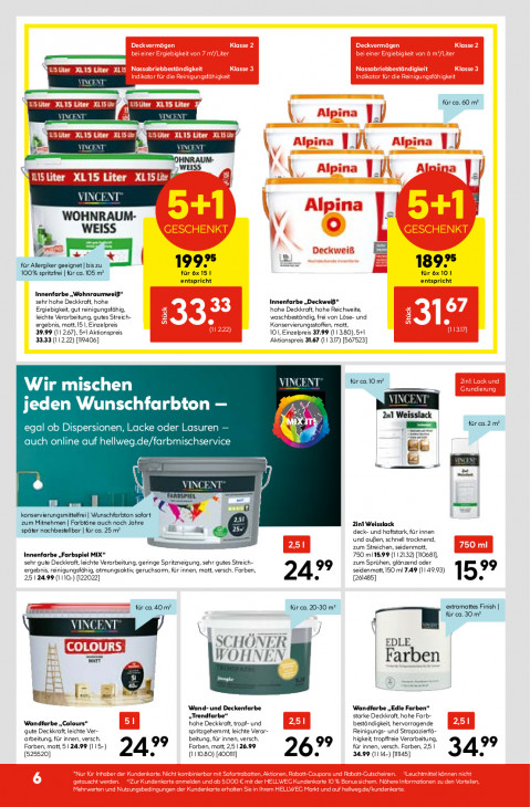 Hellweg Baumarkt Angebote ab 13.10.25 bis 18.10.25