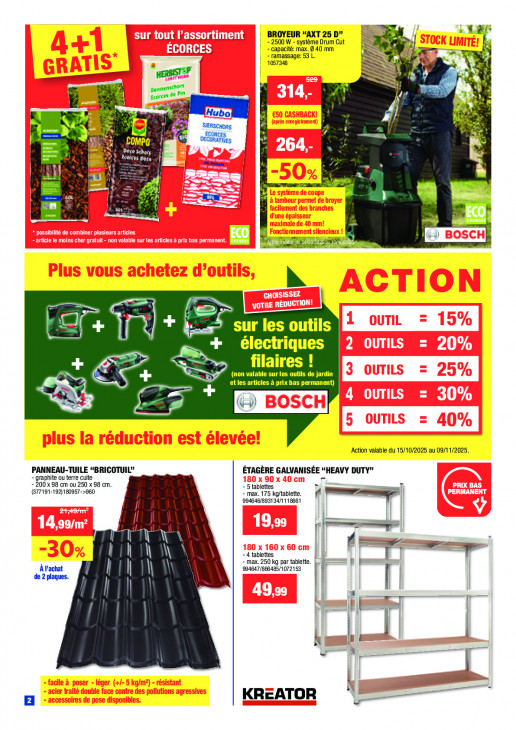 Hubo Dépliant 15.10.2025