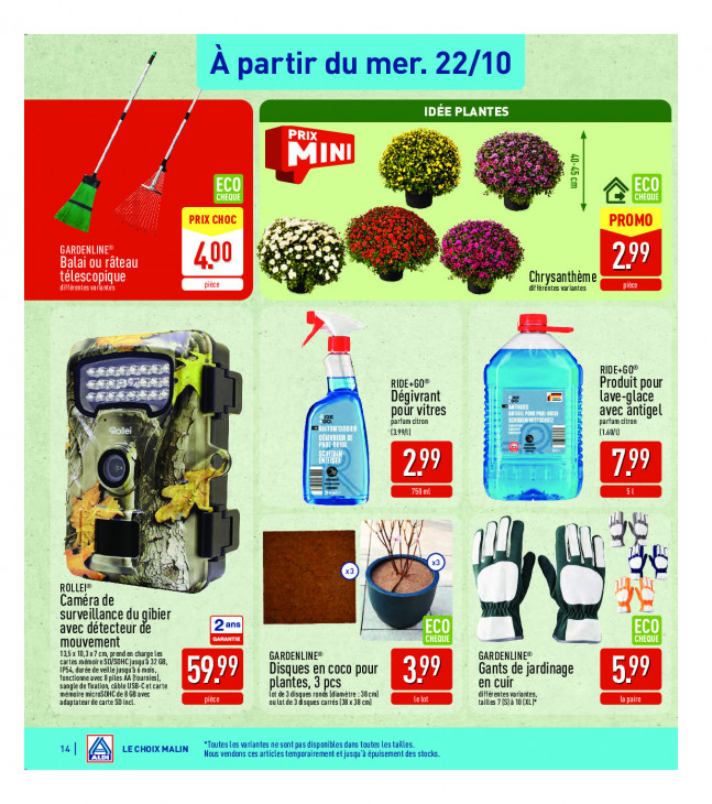 Aldi Dépliant 20.10.2025