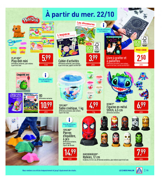 Aldi Dépliant 20.10.2025
