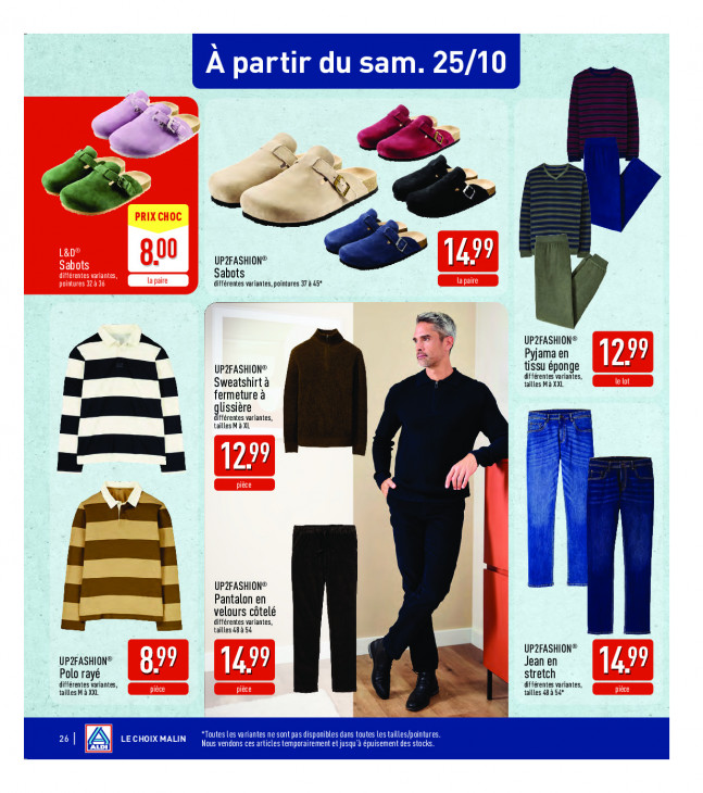 Aldi Dépliant 20.10.2025