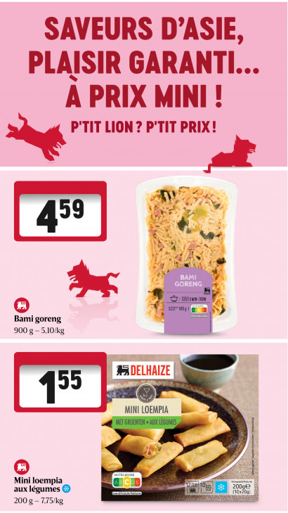 Delhaize Dépliant 16.10.2025