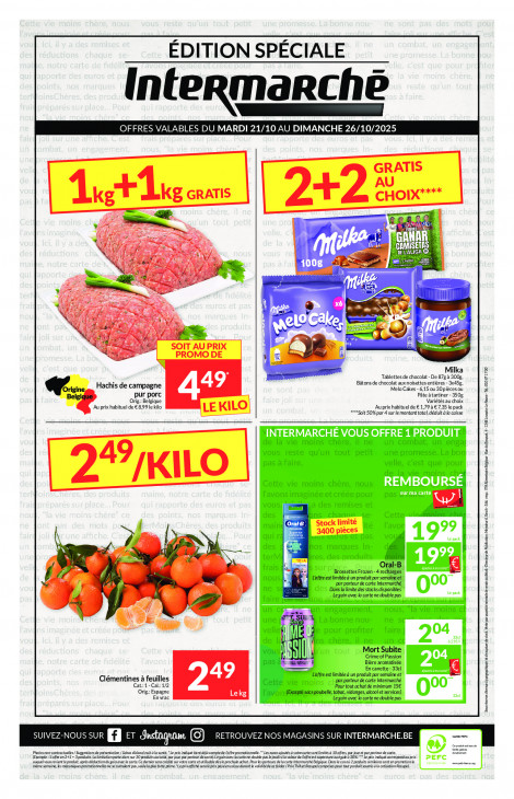 Intermarché Dépliant 21.10.2025