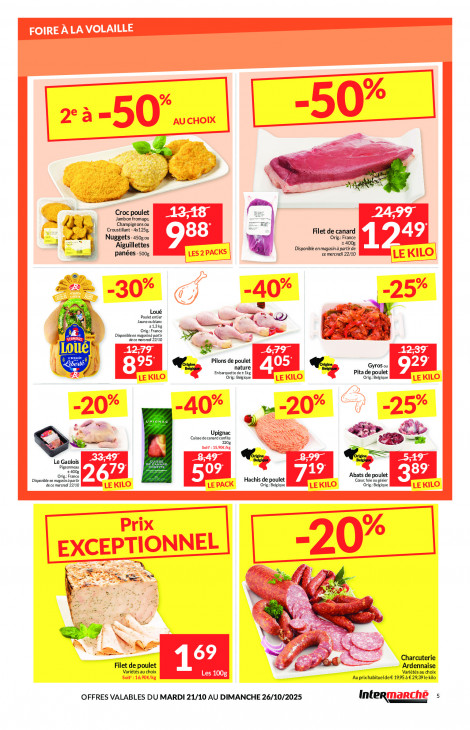 Intermarché Dépliant 21.10.2025