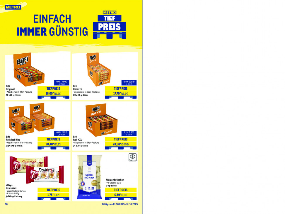 Metro Angebote ab 20.10.25 bis 25.10.25