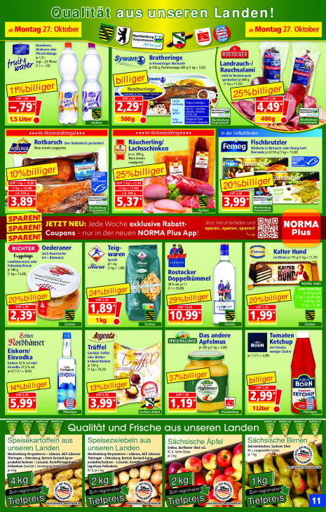 Norma Angebote ab 27.10.25 bis 01.11.25
