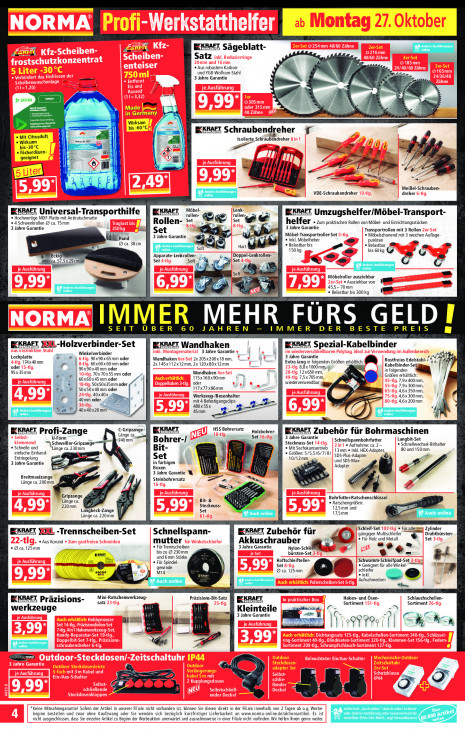 Norma Angebote ab 27.10.25 bis 01.11.25